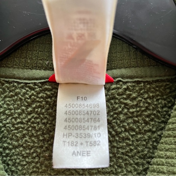 The North Face Vintage Windstopper Full Zip Fleece Size Medium Green Jacket - Picture 11 of 15